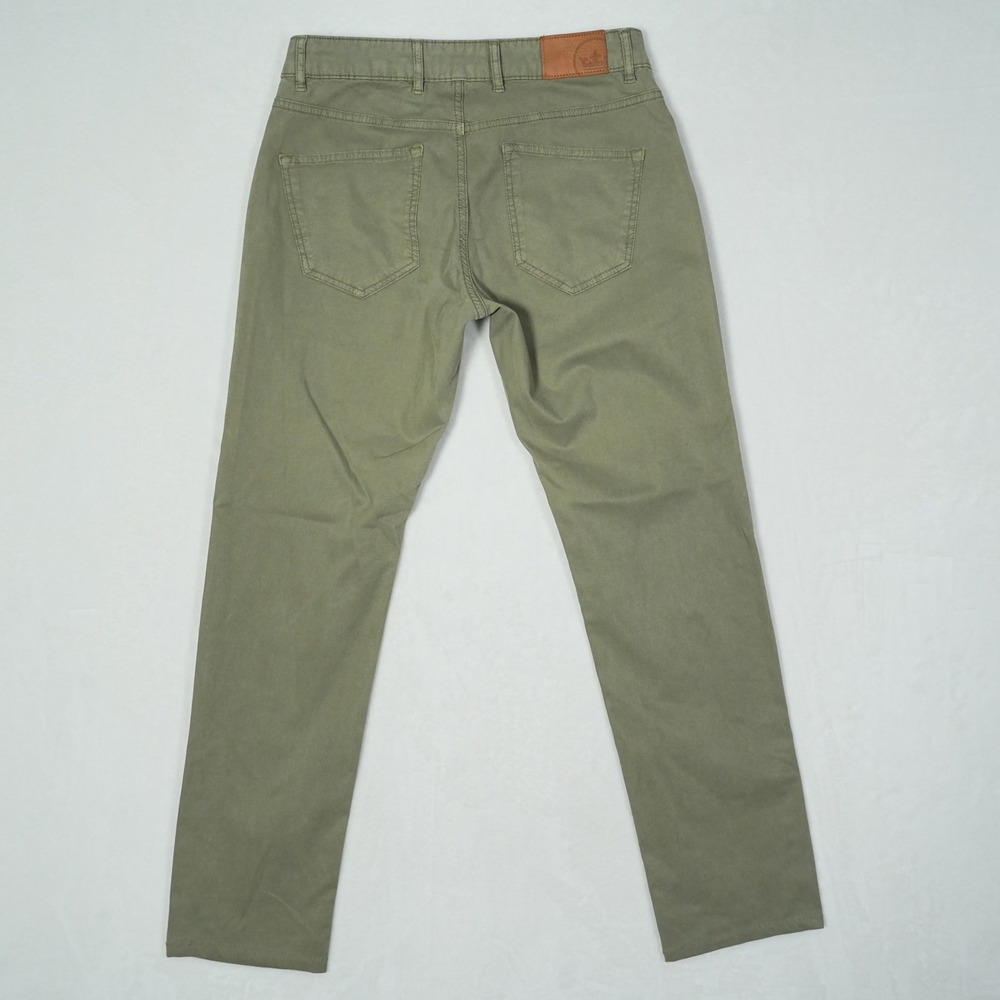 Peter Millar Crown Crafted Mens 32x32 (Fits 30x29) Sage Green Stretch Pants - Picture 3 of 6